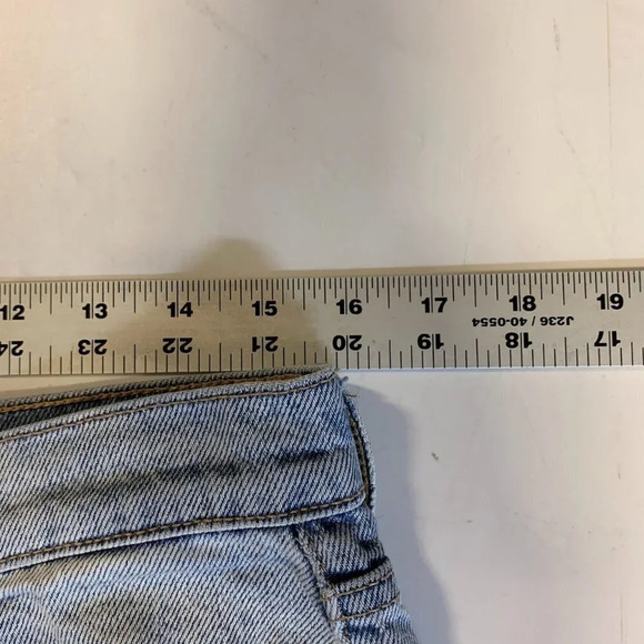 Hidden Jeans‎ Women's High Waist Fray Hem Straight Leg Jeans In Light Wash SZ 30 - Picture 11 of 13